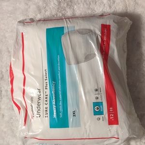 Pullups Underwear, 2XL, 60"-80", Heavy Absorbency, 12 Ct, Cardinal Health, NIB